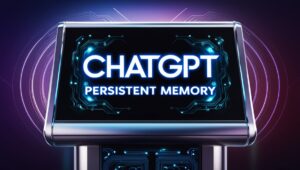 chatgpt persitent memory feature