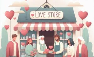 What if love was a commodity that could be bought and sold on the open market? love as a commodity